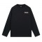 Balenciaga Logo Printing Long Sleeves Black 556147TBV141000