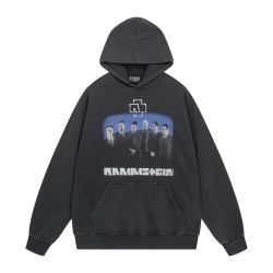 Balenciaga Rammstein Germany Band Crossover Unisex Black 651799TLV531000