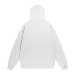 Balenciaga Unisex BB Printing Fleece White 570811TEV199044