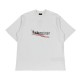 Balenciaga Political Stencil Cotton T-shirt White