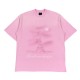 Balenciaga Paris Moon T-Shirt Oversized in light pink vintage jersey