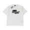 Balenciaga Hand-Drawn BB Icon T-Shirt Medium Fit in white and black vintage jersey