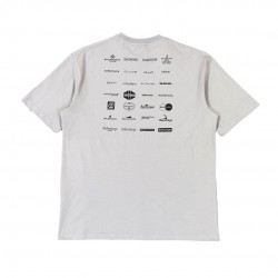 Balenciaga Languages Logo T-Shirt Grey