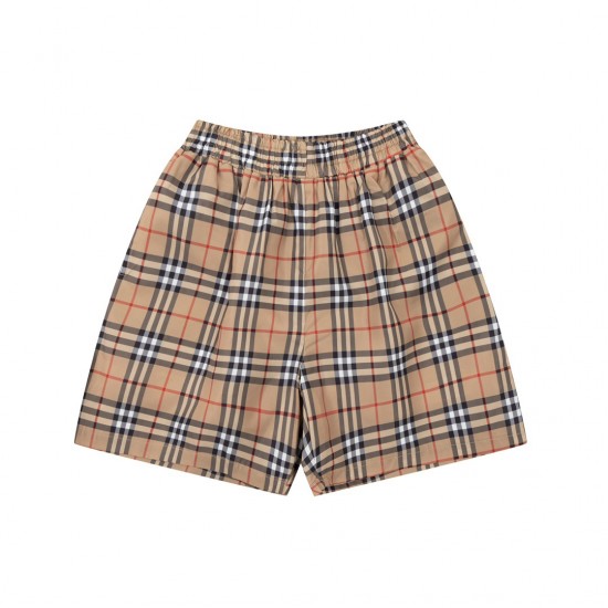 Burberry Vintage Check side-stripe shorts