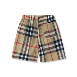 Burberry Vintage Check-pattern cotton shorts