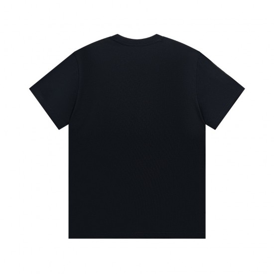 Burberry London England Logo Cotton T-shirt Black