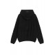 Fear of God Essentials FW23 Cable Knit Hoodie 'Jet Black' 192BT234390F