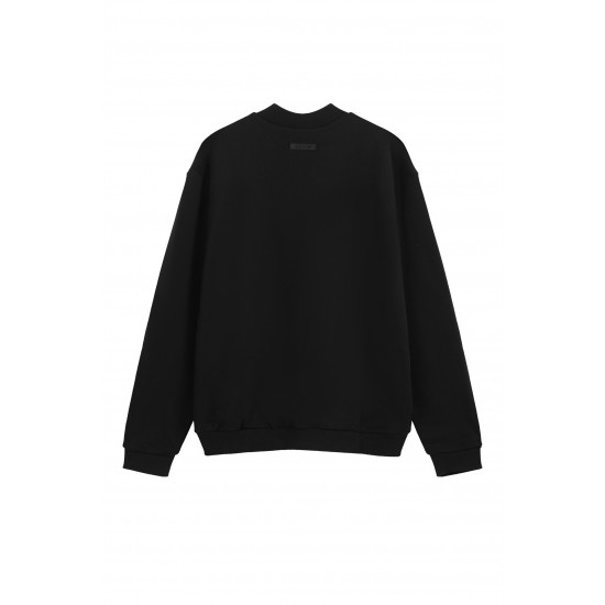 Fear of God Essentials SS23 Crewneck 'Jet Black' 192SP232040F