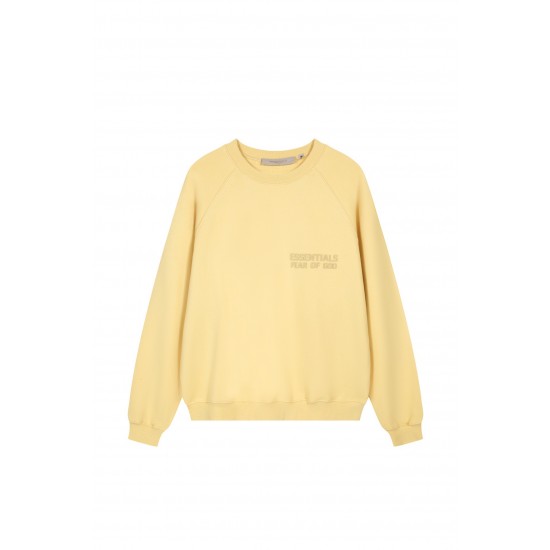 Fear of God Essentials SS22 Relaxed Crewneck Seafoam Tan