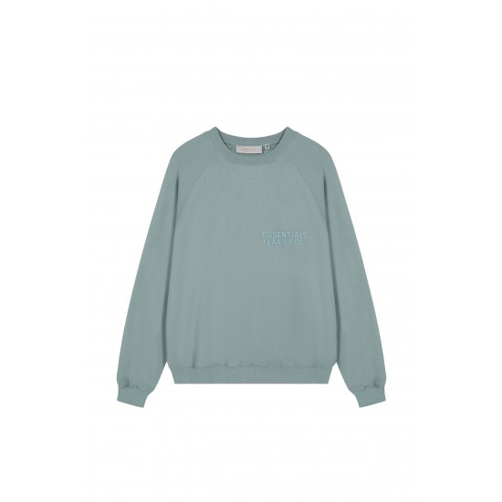 Fear of God Essentials SS22 Relaxed Crewneck Seafoam Sycamore