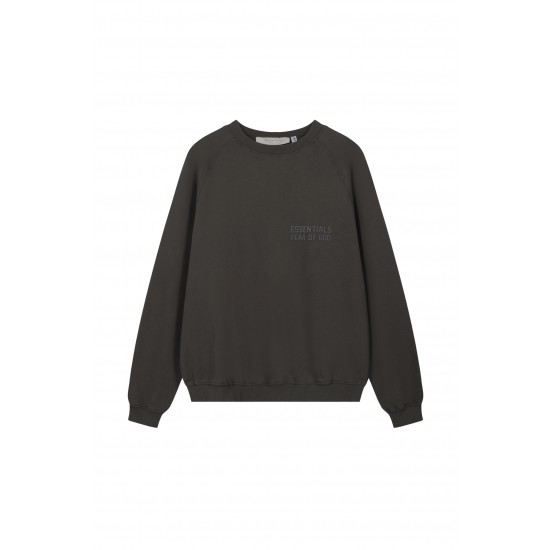 Fear of God Essentials SS22 Relaxed Crewneck Seafoam Brownness