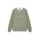 Fear of God Essentials SS23 Waffle Long Sleeve Polo Shirt Sycamore