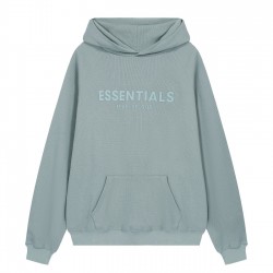 Fear of God Essentials SS23 Waffle Raglan Hoodie 'Sycamore' FOG-SS23-034