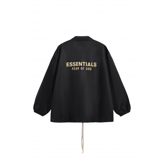 Fear of God Essentials SS22 Coaches Jacket Iron Logo FOG-SS22-132