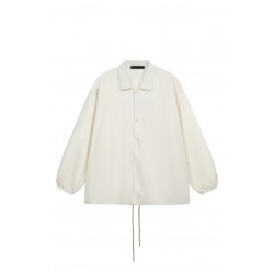 Fear of God Essentials SS22 Coaches Jacket White