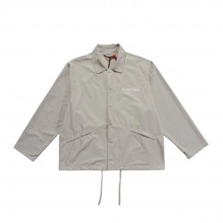 Fear of God Essentials FW20 Coach Jacket Moss 0202250500023245