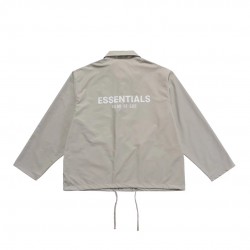 Fear of God Essentials FW20 Coach Jacket Moss 0202250500023245