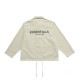 Fear of God Essentials FW20 Coach Jacket Matcha Green