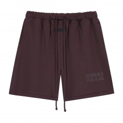 Fear of God Essentials SS23 Essentials Sweatshort Burgundy