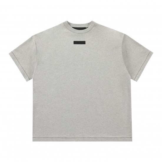 Fear of God Essentials SS24 Crewneck T-Shirt 'Dark Heather Oatmeal' 125SP244193F