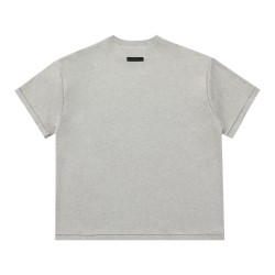 Fear of God Essentials SS24 Crewneck T-Shirt 'Dark Heather Oatmeal' 125SP244193F