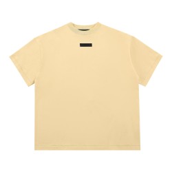 Fear of God Essentials SS24 drop2 Crewneck T-Shirt Garden Yellow