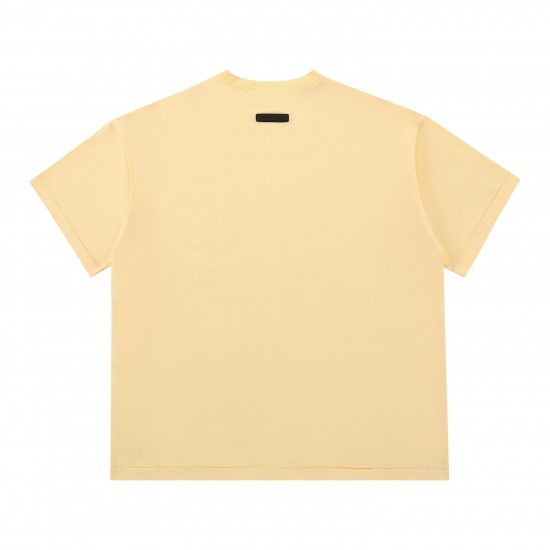 Fear of God Essentials SS24 drop2 Crewneck T-Shirt Garden Yellow