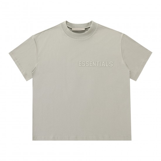 Fear of God Essentials FW22 Short Sleeve Tee Smoke FOG-FW22-110