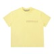 Fear of God Essentials FW22 Short Sleeve Tee Garden Yellow