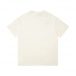 Gucci Printing Classic Short Sleeve Cream