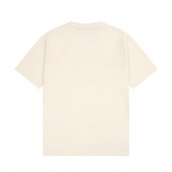 Gucci print cotton T-shirt 'off white' 616036-XJFF9-9095