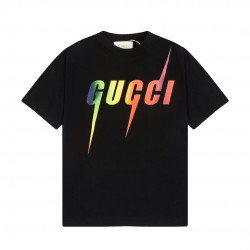 GUCCI Rainbow Gucci Blade Tee 'Black' 616036-XJFF9-1152