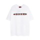 Gucci Logo Print Cotton T-shirt White