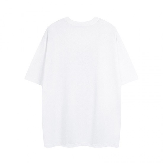 Gucci Logo Print Cotton T-shirt White