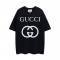 Gucci OFF-WHITE Cotton Oversize With Interlocking G Black 493117-X3Q35-1289