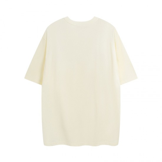 Gucci OFF-WHITE Cotton Oversize With Interlocking G Cream White