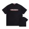 Gucci Logo Print Cotton T-shirt Black