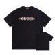 Gucci Logo Print Cotton T-shirt Black