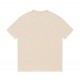 Gucci Men's Cream White Logo Print Cotton Jersey T-shirt