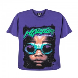 Hellstar Goggles T-Shirt Purple