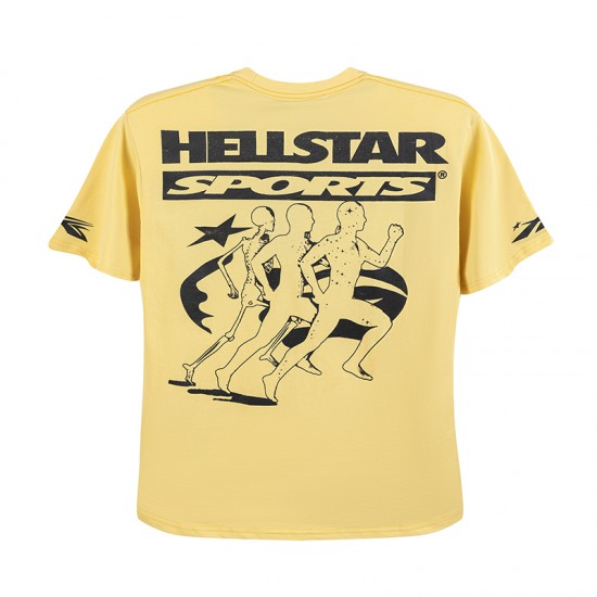 Hellstar Marathon T-shirt Yellow