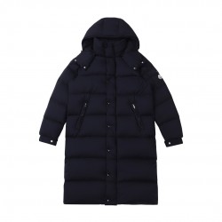 Moncler Maya Hanoverian Long Down Parka Black