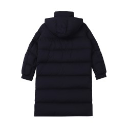 Moncler Maya Hanoverian Long Down Parka Black