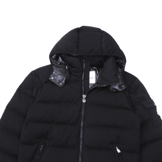 Moncler Maya Montgenevre padded hooded jacket black