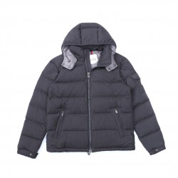 Moncler Maya Montgenevre padded hooded jacket grey