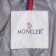 Moncler Maya Montgenevre padded hooded jacket grey