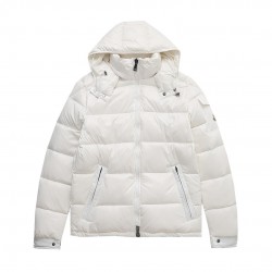 Moncler Maya Ecrins padded down jacket white