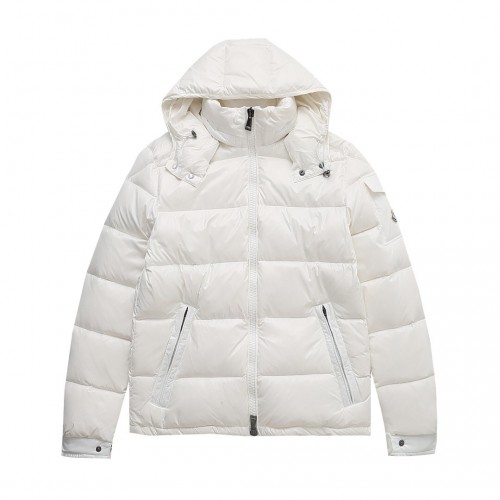 Moncler Maya Ecrins padded down jacket white