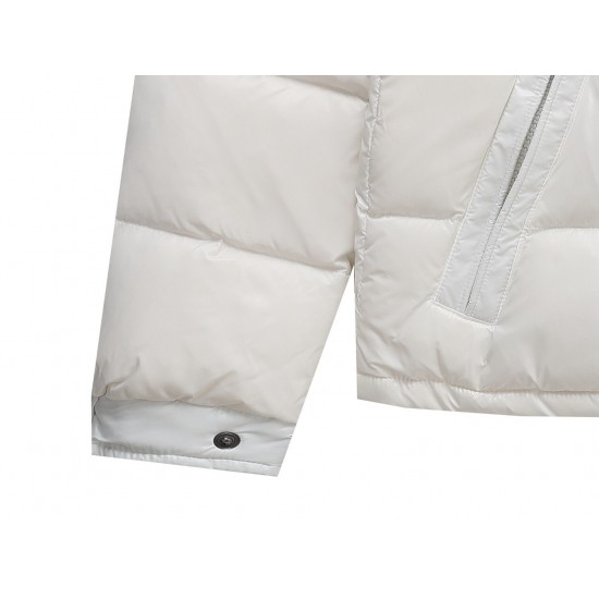 Moncler Maya Ecrins padded down jacket white