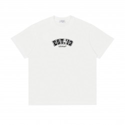 Off-White Logic Slim S/S Tee White